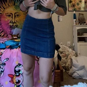 Denim skirt